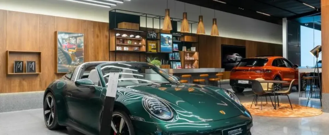 The Automall West showroom inside Indooroopilly Shopping Centre