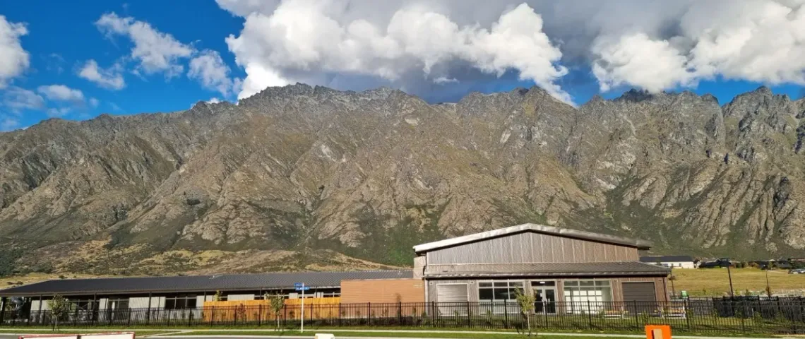 Services suspended inside the Hanley Farm Primary School building