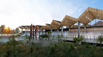 Wai Ariki Hot Springs and Spa under construction