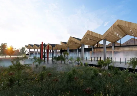 Wai Ariki Hot Springs and Spa under construction