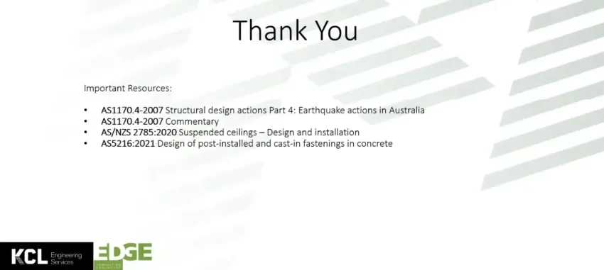Webinar slide: thank you, end of first speaker